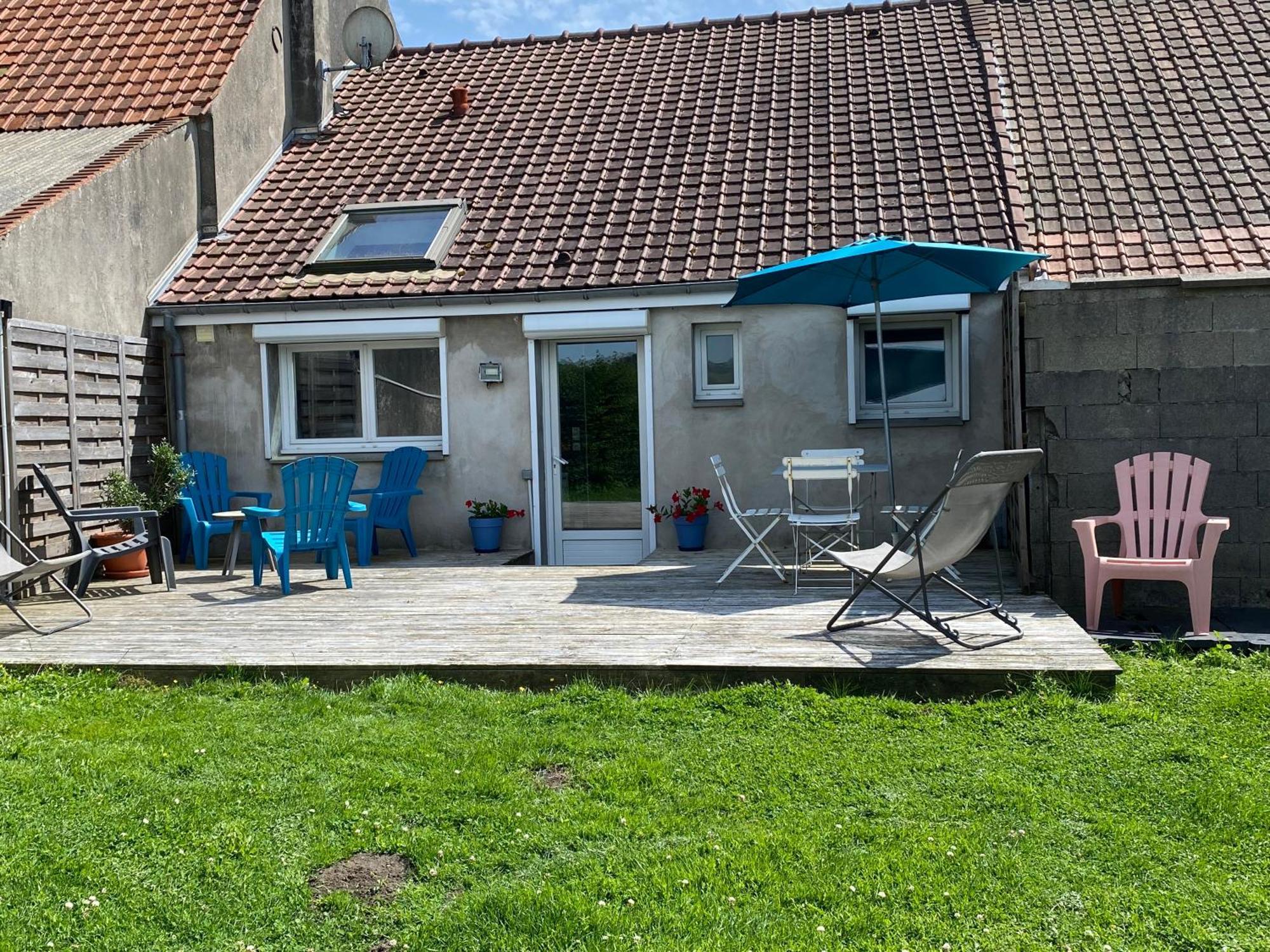 Maison De Village Avec Jardin 15Mn Des Plages, Wifi, 2 Chambres, Jardin Hesdin-lʼAbbé Екстериор снимка