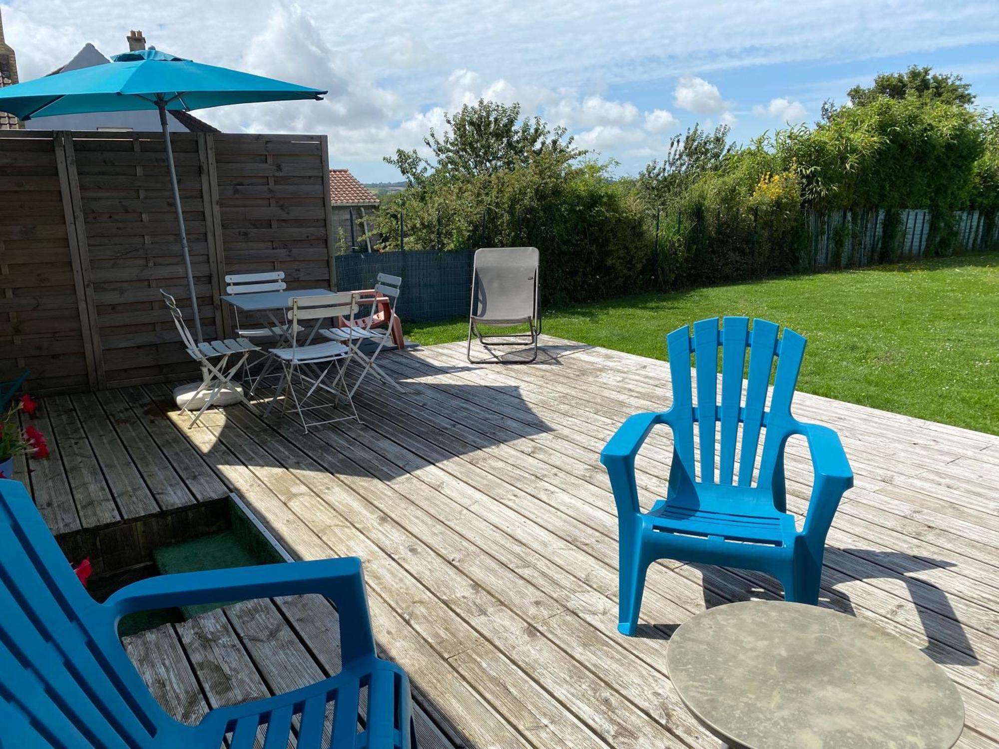 Maison De Village Avec Jardin 15Mn Des Plages, Wifi, 2 Chambres, Jardin Hesdin-lʼAbbé Екстериор снимка