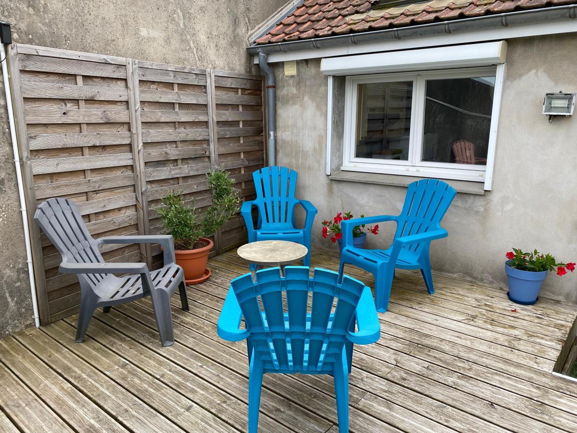 Maison De Village Avec Jardin 15Mn Des Plages, Wifi, 2 Chambres, Jardin Hesdin-lʼAbbé Екстериор снимка